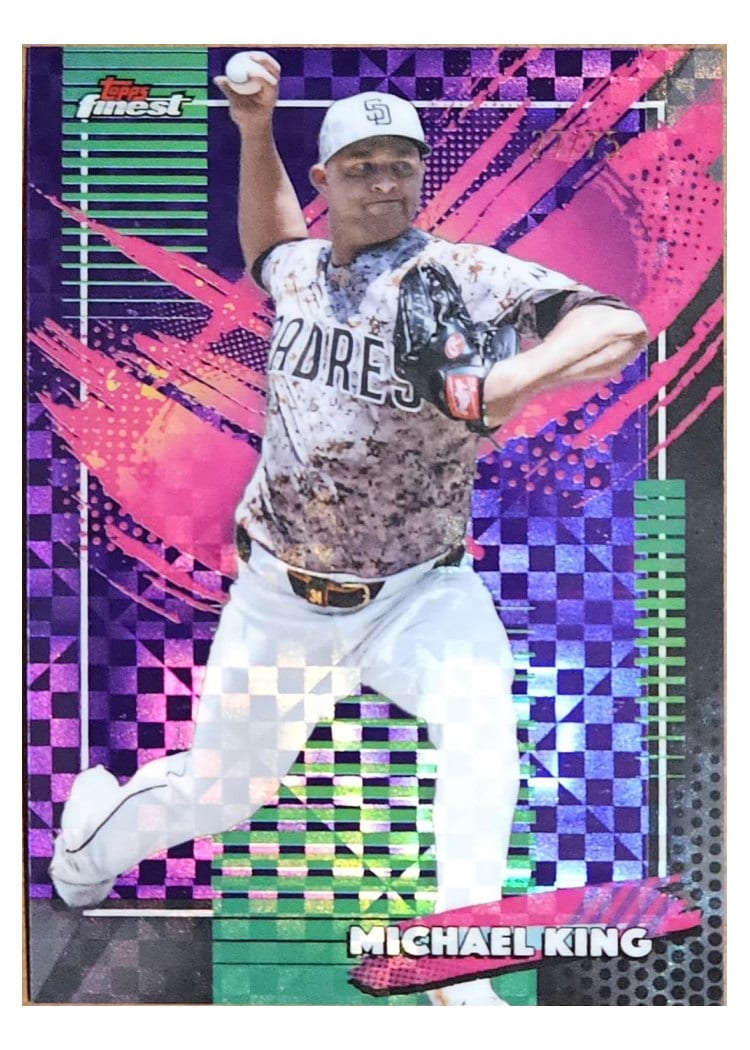 2026 Topps Finest Michael King #222 card