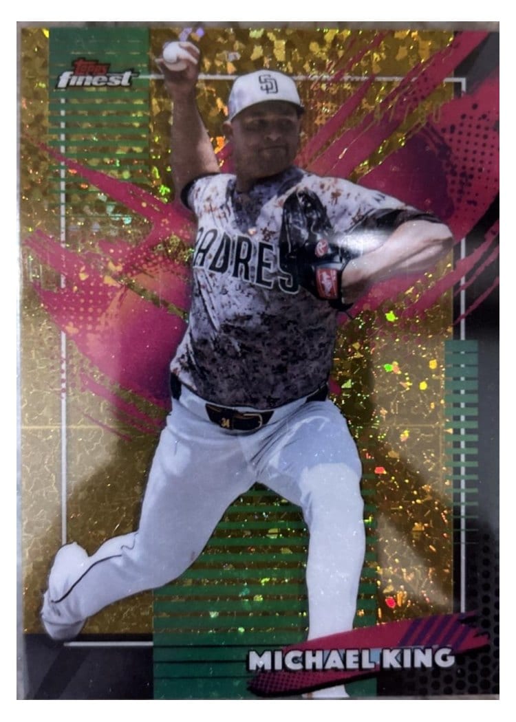 2026 Topps Finest Michael King #222 card