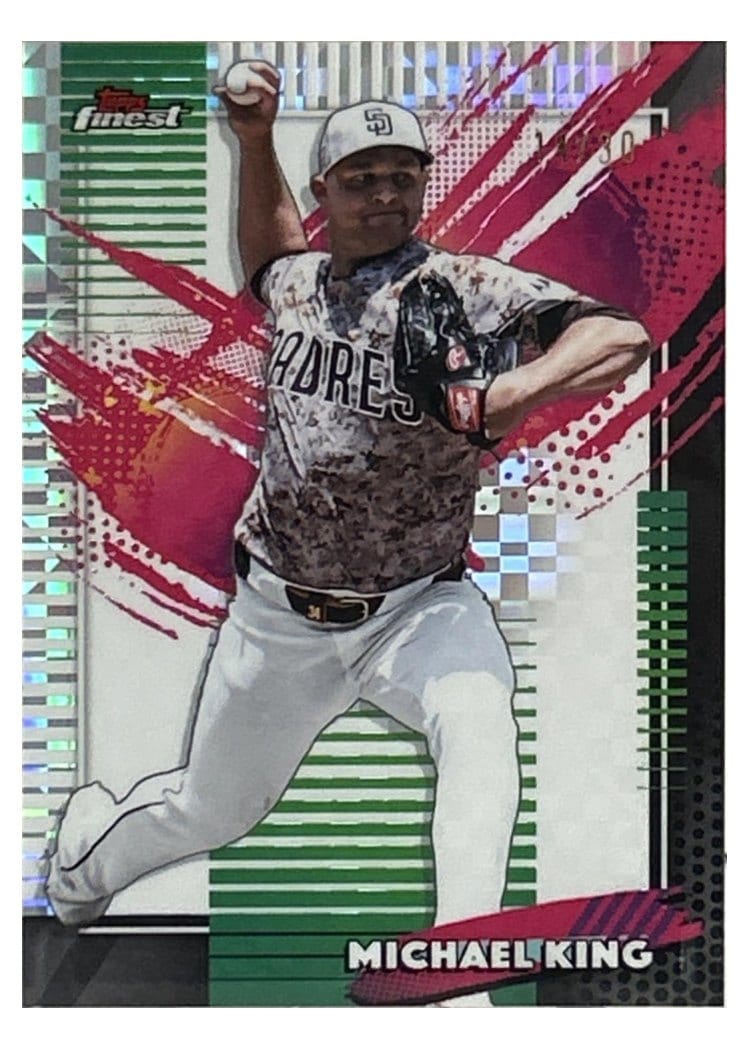 2026 Topps Finest Michael King #222 card