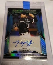 2019 Panini Prizm Rookie Autographs Michael Kopech #RA-MK card