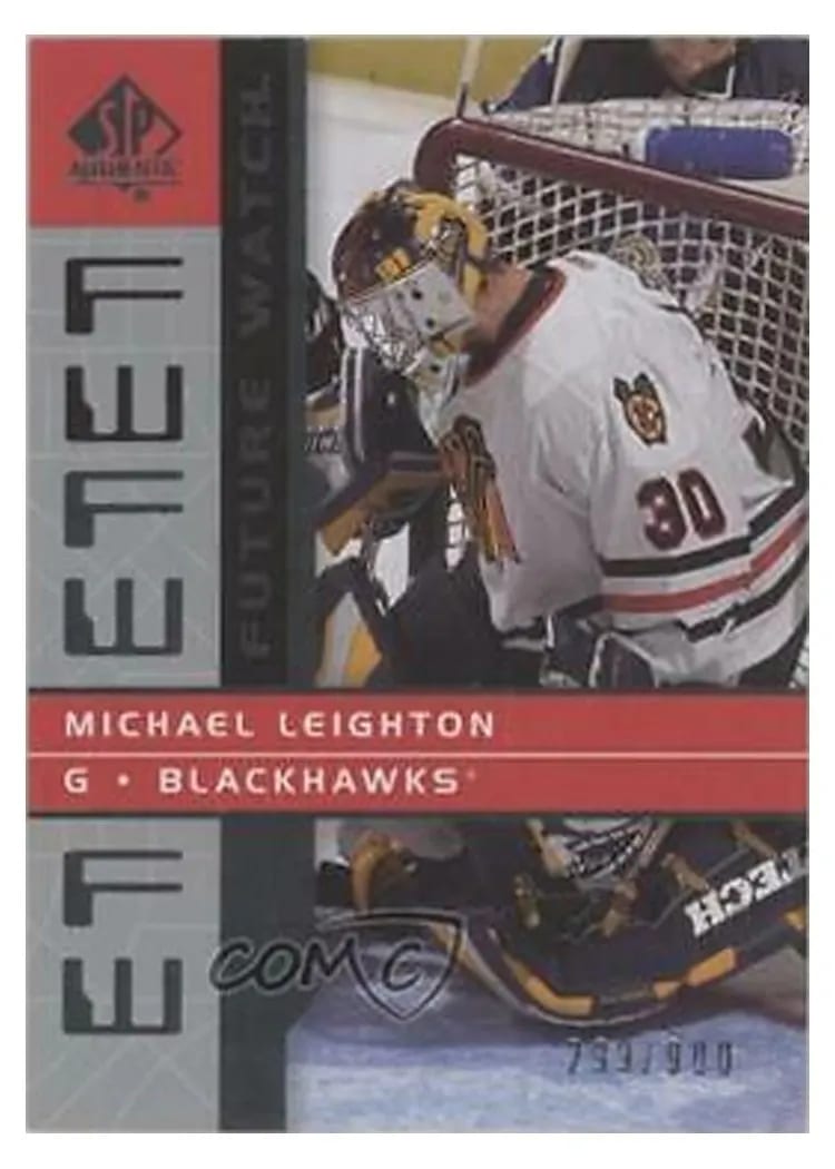 2002 SP Authentic Michael Leighton #171 card