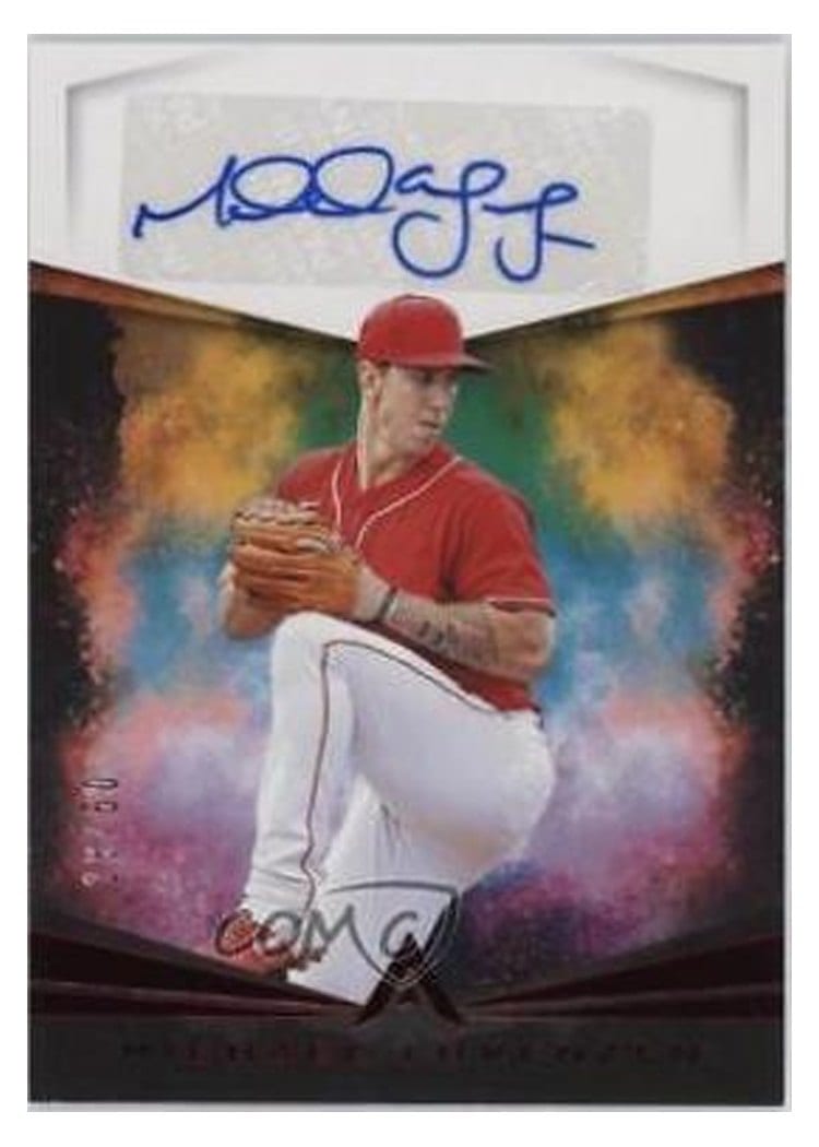 2020 Panini Chronicles Ascension Autographs Michael Lorenzen #AA-ML card