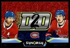 2024-25 Upper Deck Synergy D2D Michael Matheson/Arber Xhekaj #D2D-MTL card