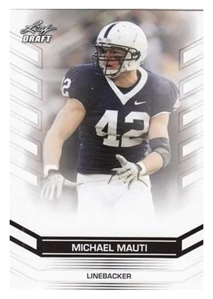 2013 Leaf Draft Michael Mauti #97 card