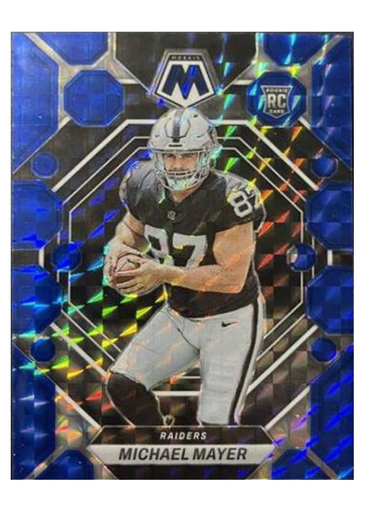2023 Panini Mosaic Base Set Michael Mayer Blue #349 card