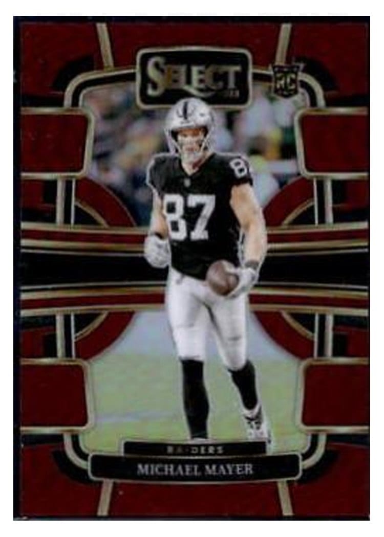 2023 Panini Select Base Set Michael Mayer Maroon Prizm #57 card