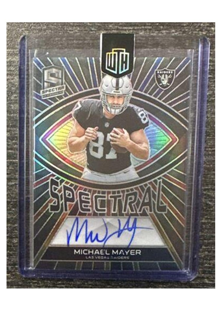 2023 Panini Spectra Rookie Autographs Michael Mayer #16 card