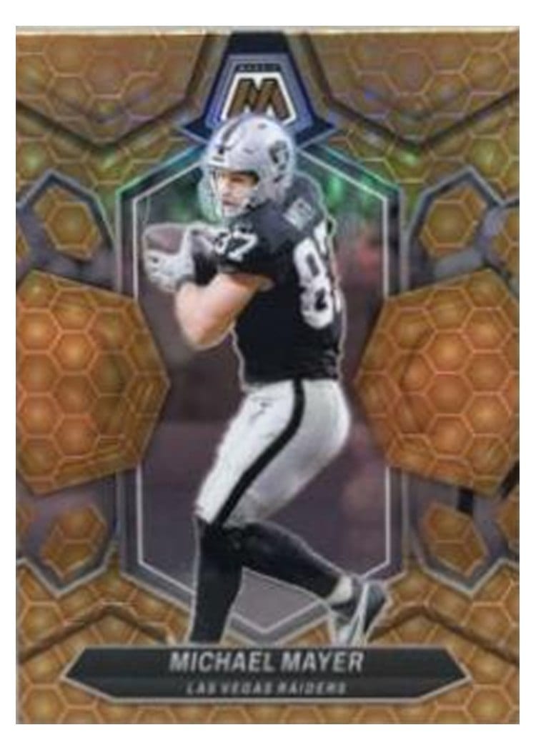 2024 Panini Mosaic Base Set Michael Mayer #117 card