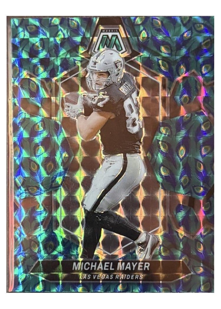 2024 Panini Mosaic Base Set Michael Mayer #117 card
