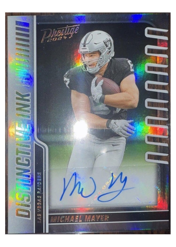 2024 Panini Prestige Distinctive Ink Michael Mayer #DI-MMR card