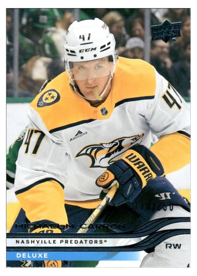 2025-26 Upper Deck Base Set Michael McCarron #97 card