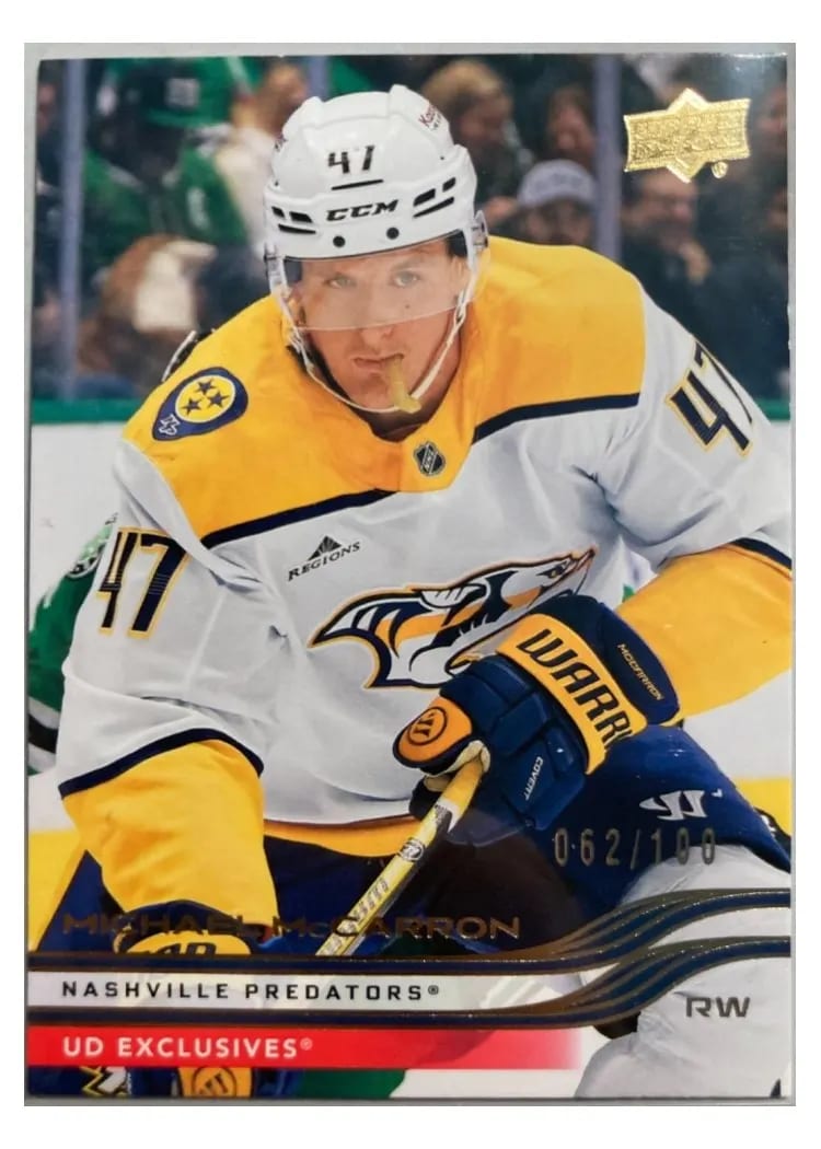 2025-26 Upper Deck Base Set Michael McCarron #97 card