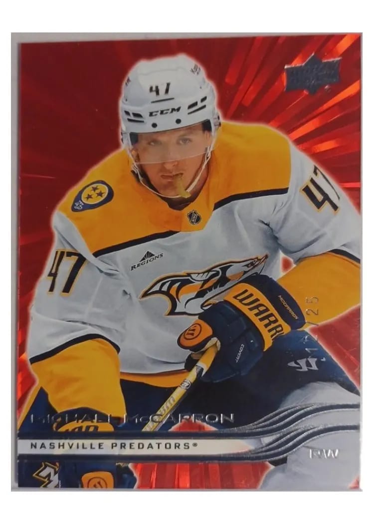 2025-26 Upper Deck Base Set Michael McCarron #97 card