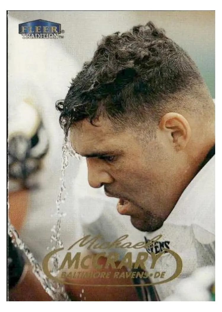 1998 Fleer Tradition Michael McCrary #107 card
