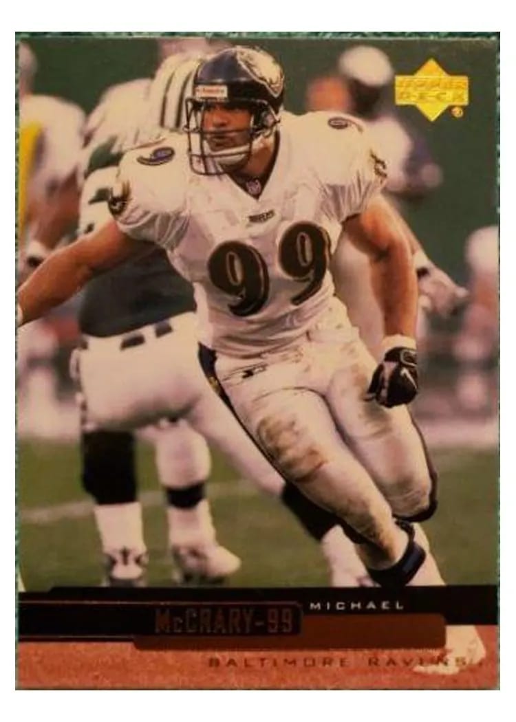 1999 Upper Deck Michael McCrary #20 card