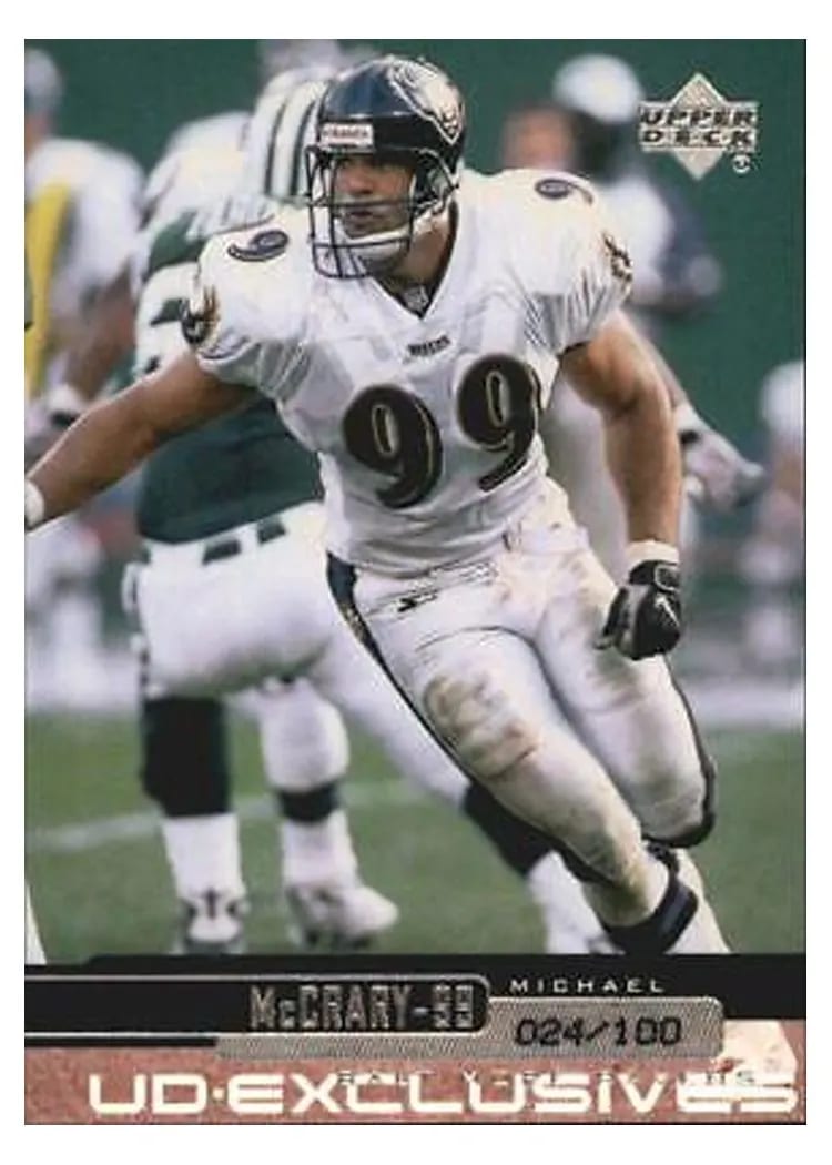 1999 Upper Deck Michael McCrary #20 card