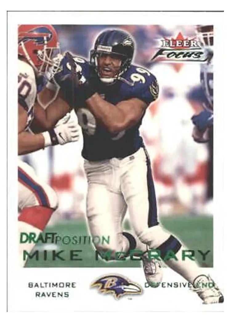 2000 Fleer Focus Michael McCrary #48 card