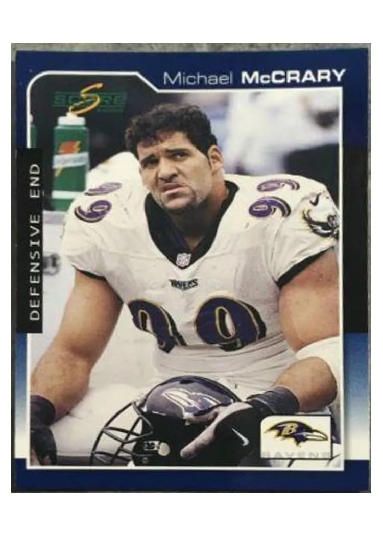2000 Panini Score Michael McCrary #19 card