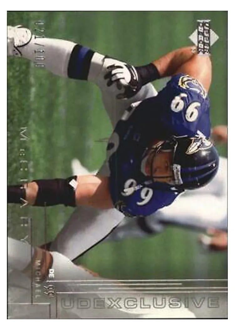 2000 Panini Score Michael McCrary Exclusives Silver #19 card