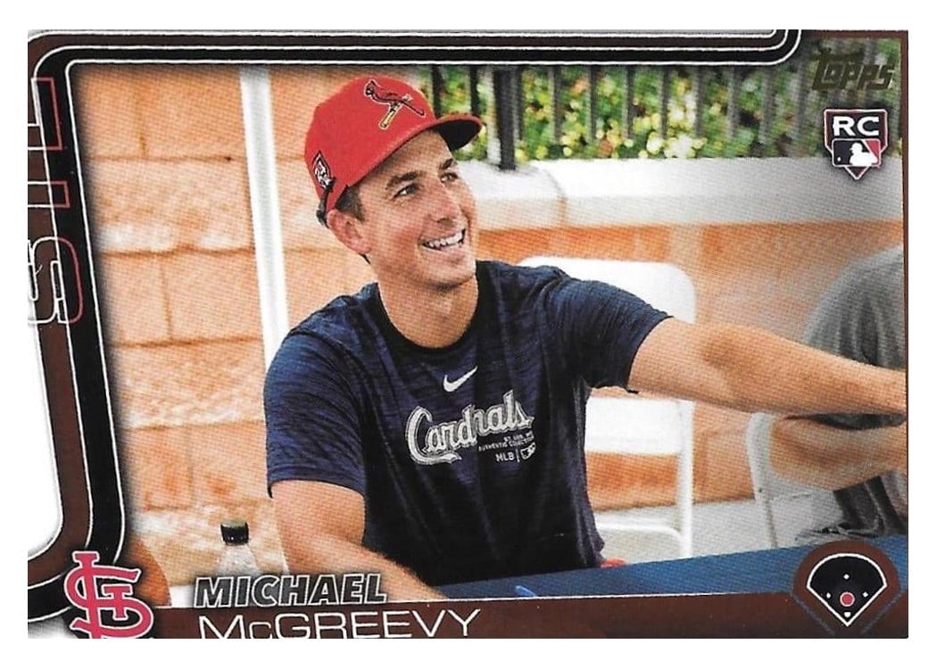 2025 Topps Base Set Michael McGreevy #193 card