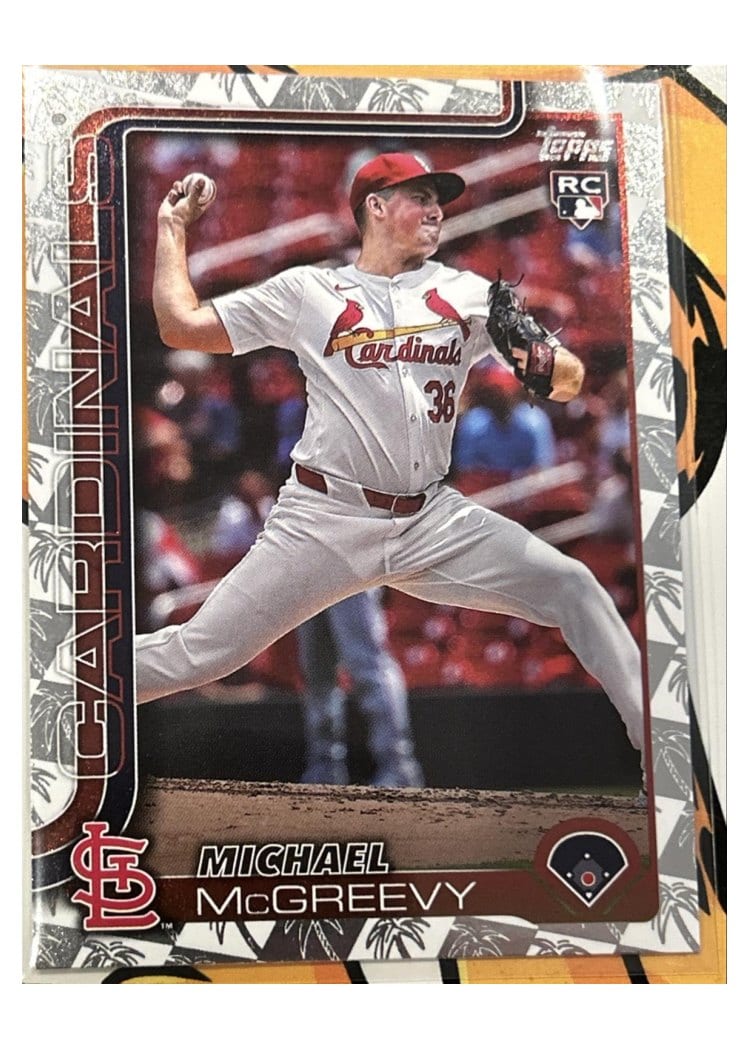 2025 Topps Base Set Michael McGreevy #193 card