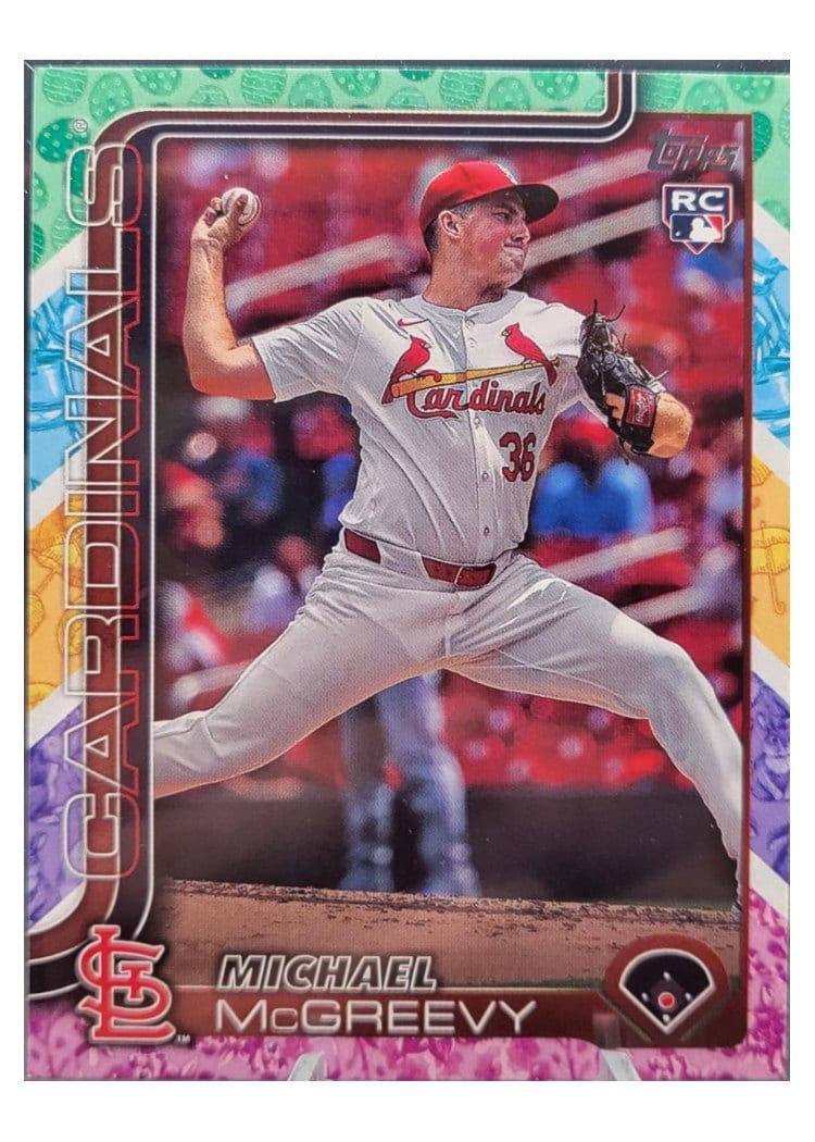 2025 Topps Base Set Michael McGreevy #193 card