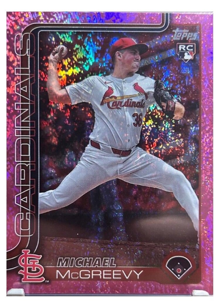 2025 Topps Base Set Michael McGreevy #193 card