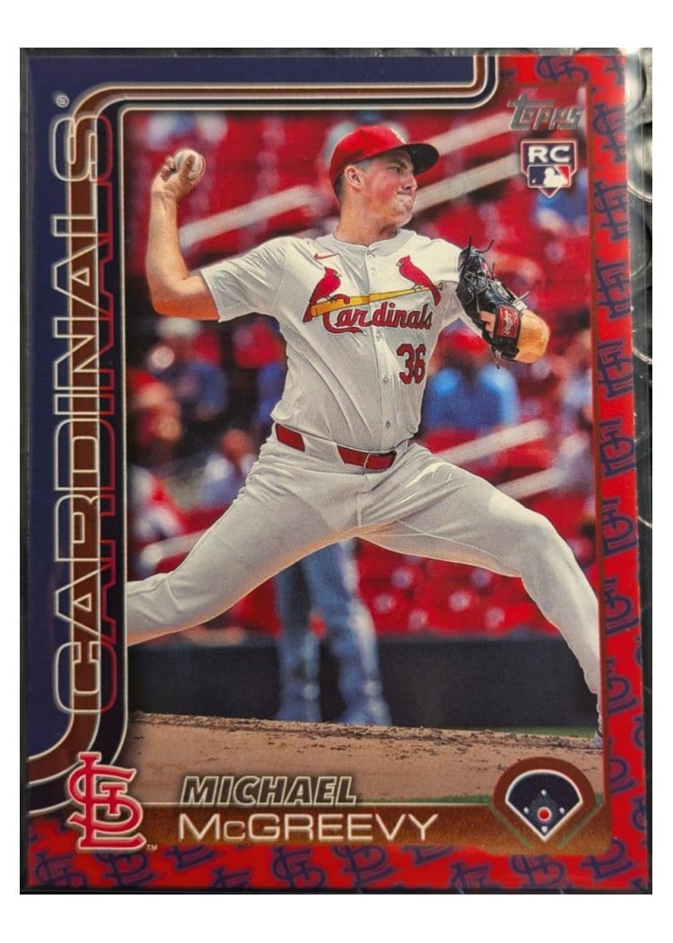 2025 Topps Base Set Michael McGreevy #193 card