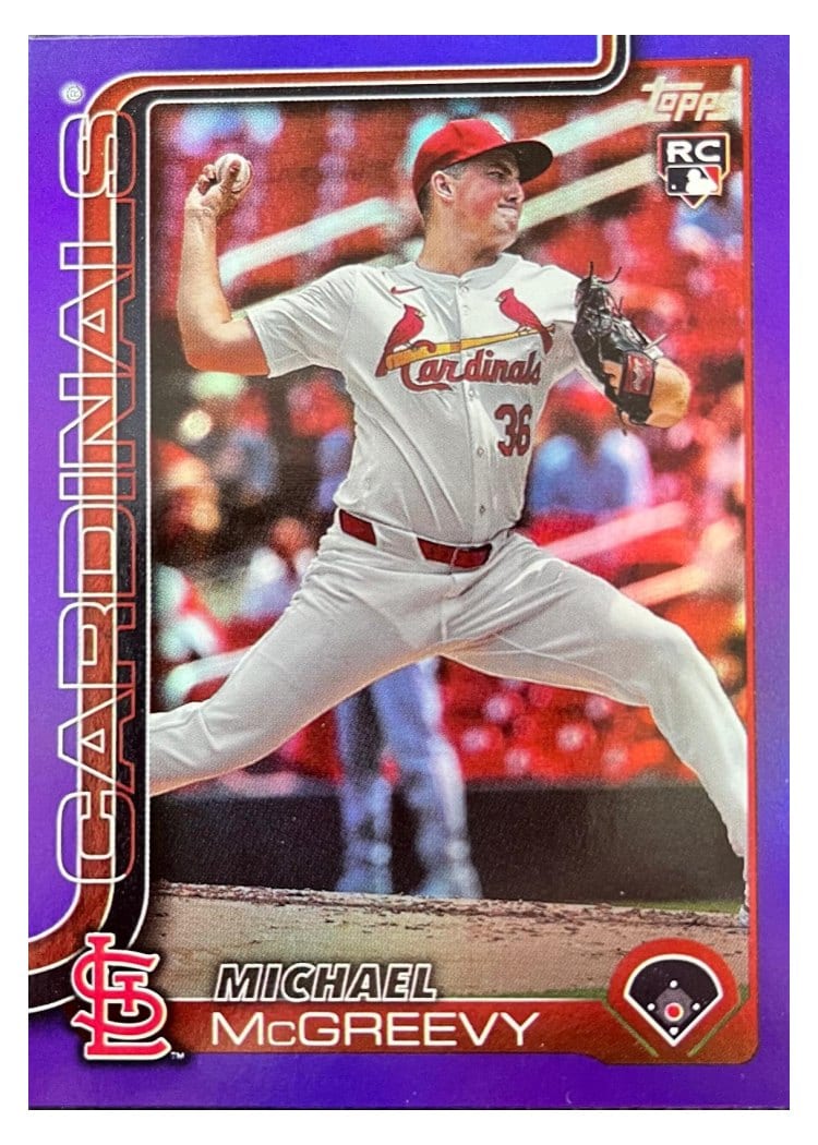 2025 Topps Base Set Michael McGreevy #193 card