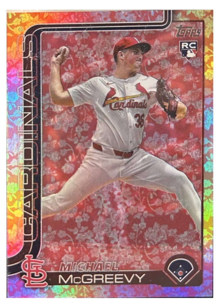 2025 Topps Base Set Michael McGreevy #193 card
