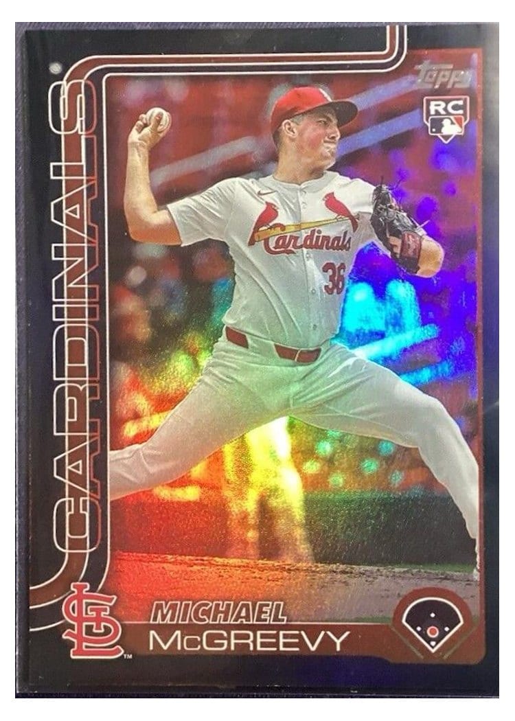 2025 Topps Base Set Michael McGreevy #193 card