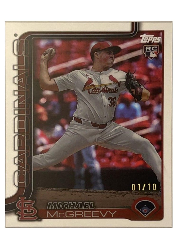 2025 Topps Base Set Michael McGreevy #193 card