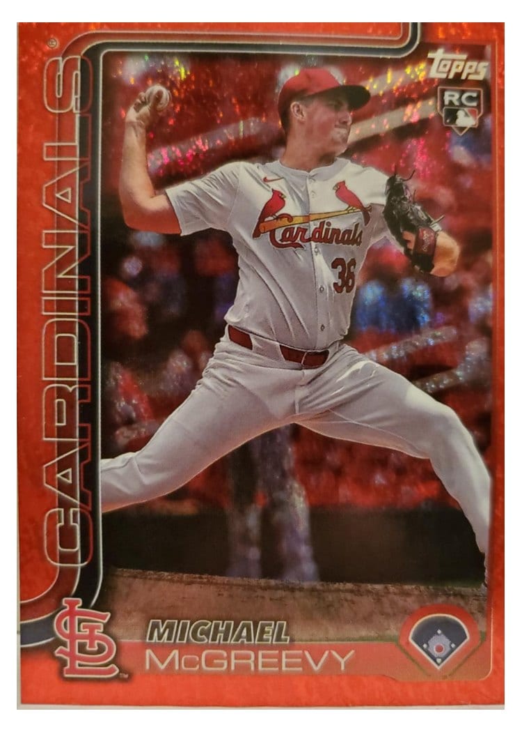 2025 Topps Base Set Michael McGreevy #193 card