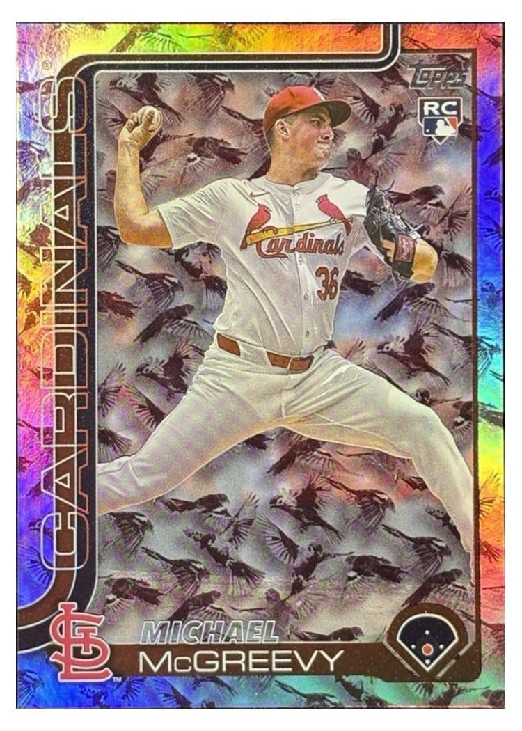 2025 Topps Base Set Michael McGreevy #193 card