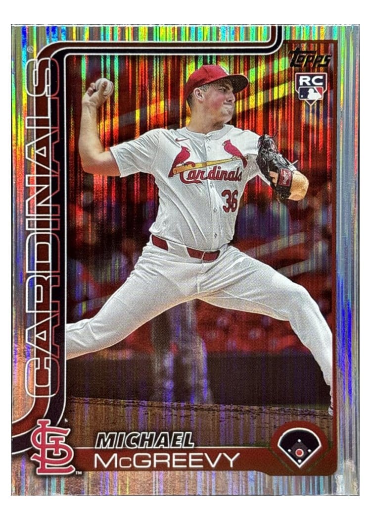 2025 Topps Base Set Michael McGreevy #193 card