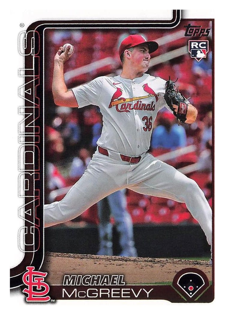2025 Topps Base Set Michael McGreevy #193 card