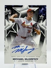 2025 Topps Baseball Stars Autographs Michael McGreevy #BSA-MMC card