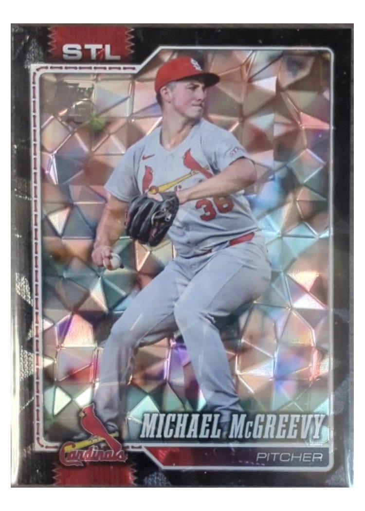 2026 Topps Base Set Michael McGreevy #161 card