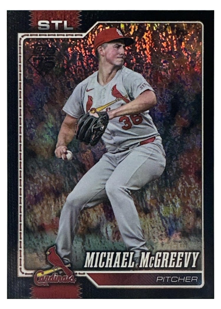 2026 Topps Base Set Michael McGreevy #161 card