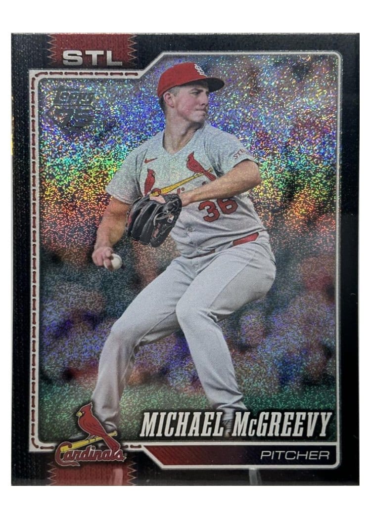 2026 Topps Base Set Michael McGreevy #161 card
