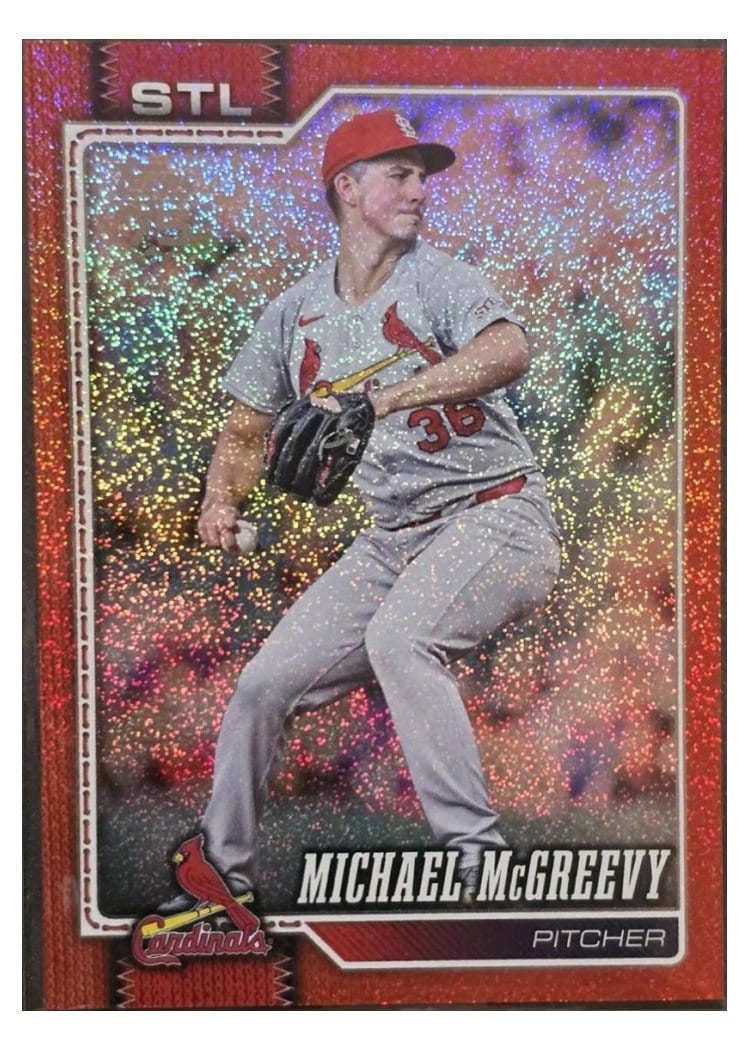 2026 Topps Base Set Michael McGreevy #161 card