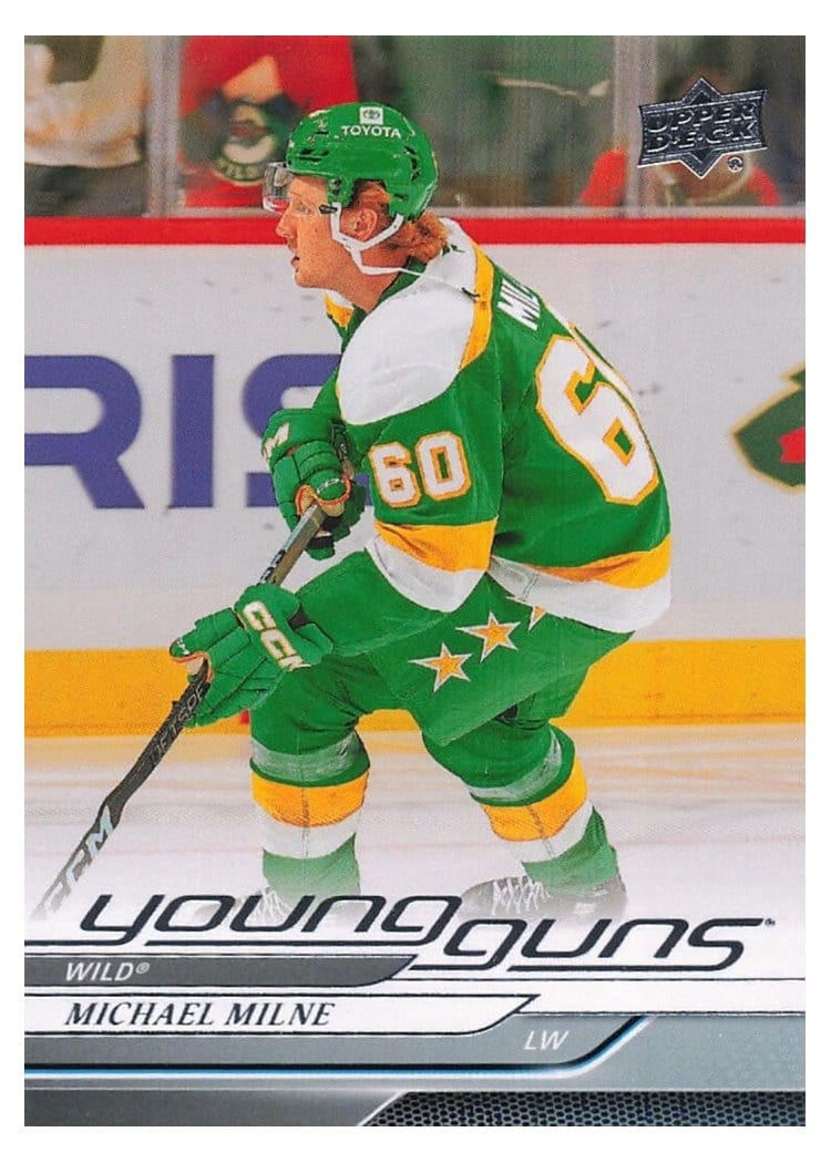 2024-25 Upper Deck Base Set Michael Milne #727 card