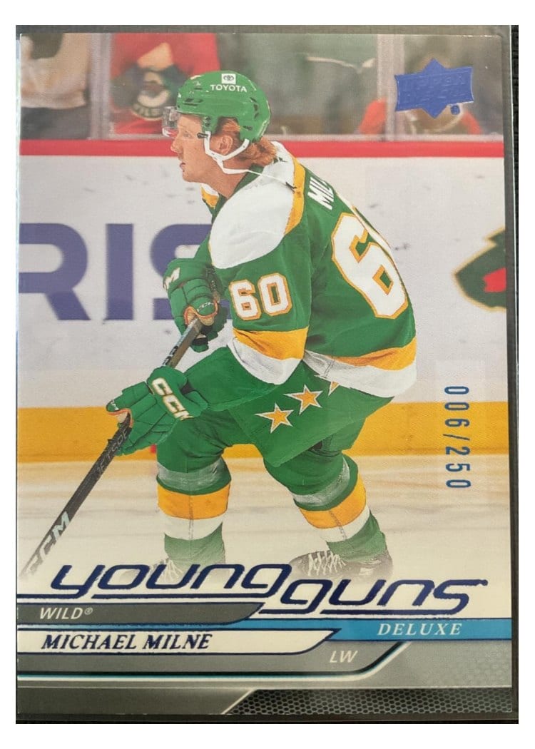 2024-25 Upper Deck Base Set Michael Milne #727 card