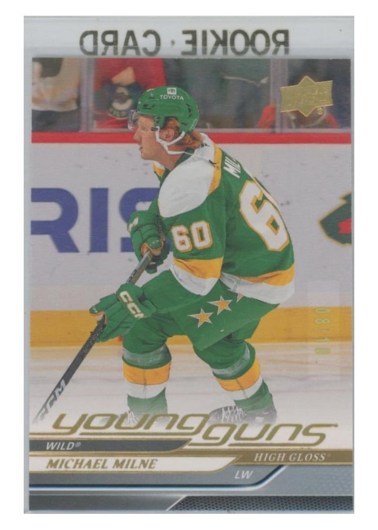 2024-25 Upper Deck Base Set Michael Milne #727 card