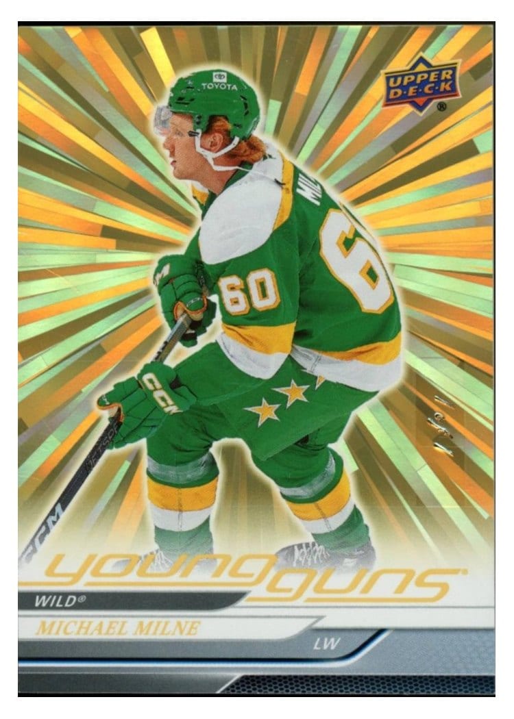 2024-25 Upper Deck Base Set Michael Milne #727 card