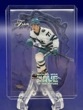 2025-26 Flair Wave of the Future Michael Misa #WF-14 card