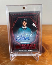 2025-26 Upper Deck Black Diamond Rookie Gems Signatures Michael Misa #RGS-MM