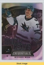 2025-26 Upper Deck Credentials Bright Cellys Michael Misa #BC-12 card