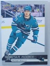 2025-26 Upper Deck Star Rookies Base Star Rookies Autographs Michael Misa #13