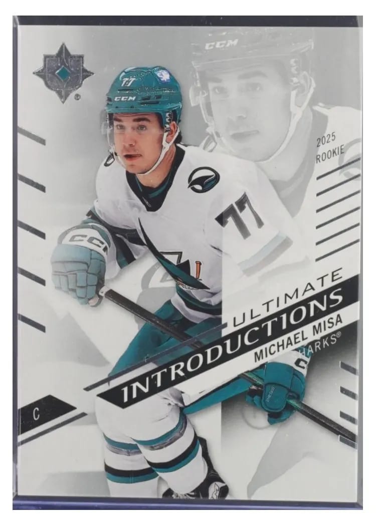 2025 Upper Deck Ultimate Collection Introductions Michael Misa #UI-MM card